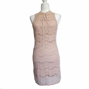 Love fire sleeveless lace dress